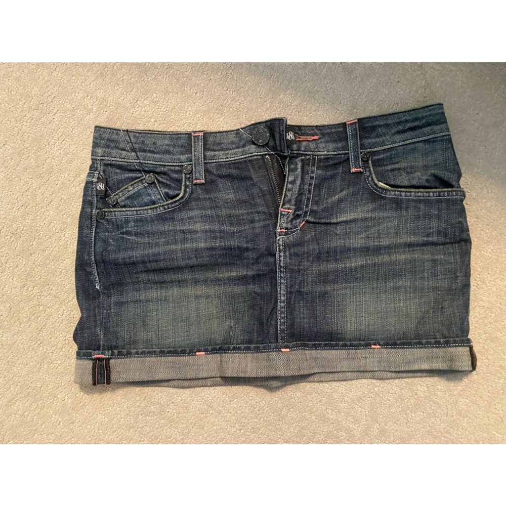 Rock & Republic denim mini skirt